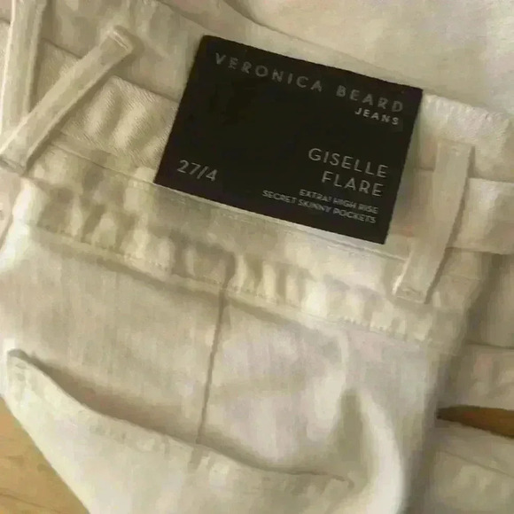 New Veronica Beard Giselle Skinny Flare Jeans Sz 27 - Picture 5 of 7